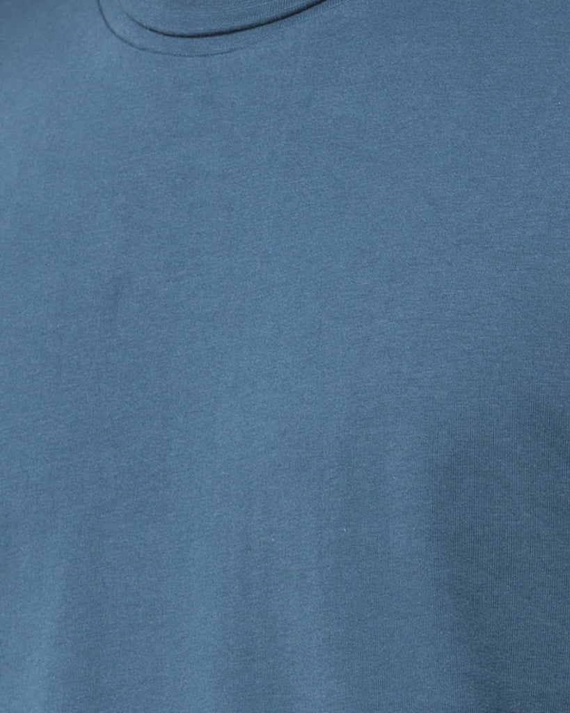 Turtle Neck Full Sleeves: Steel Blue