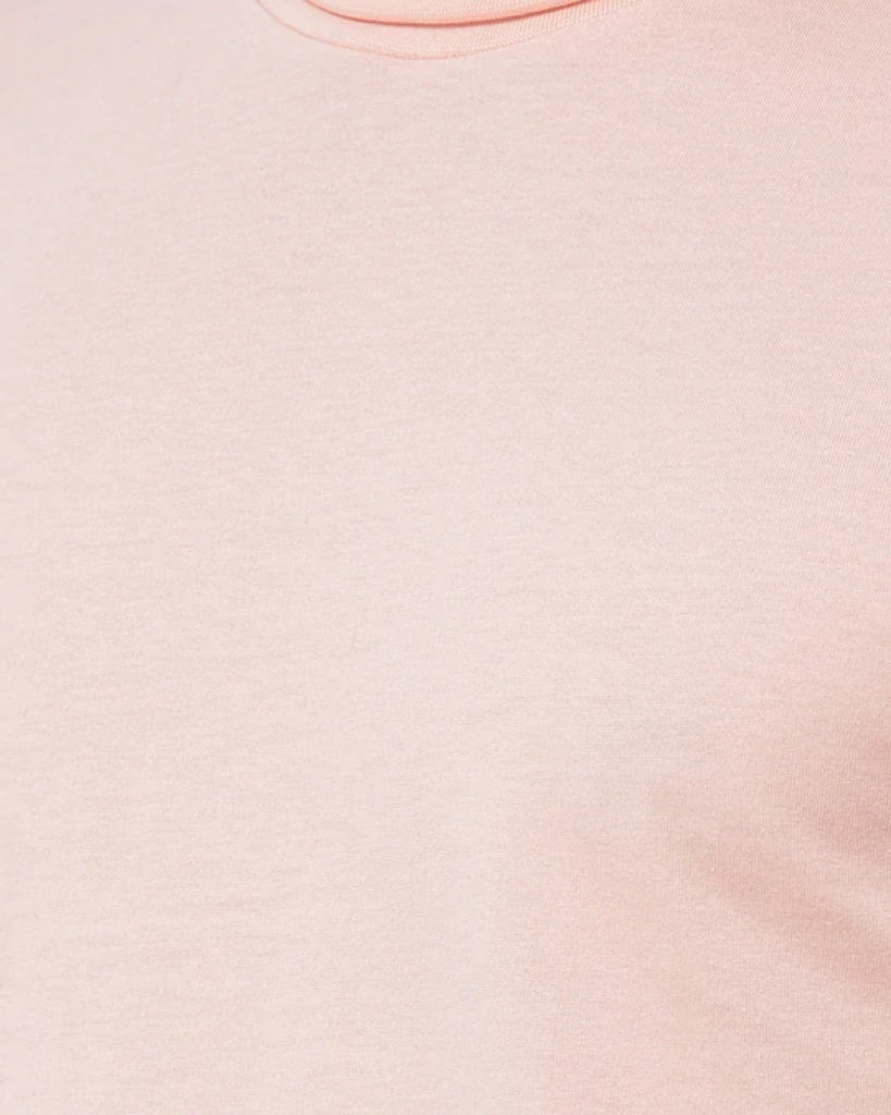 Turtle Neck Full Sleeves: Peach Puff