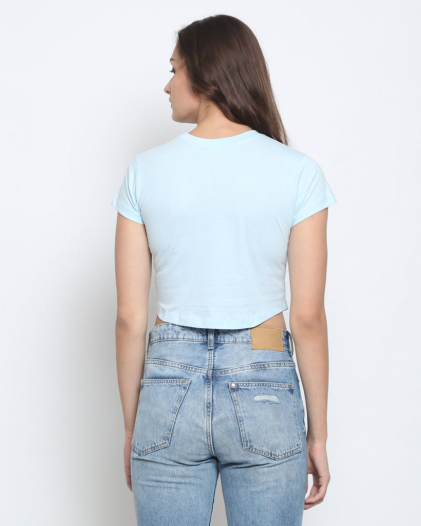 Melangebox Crop Top: Honey Dew