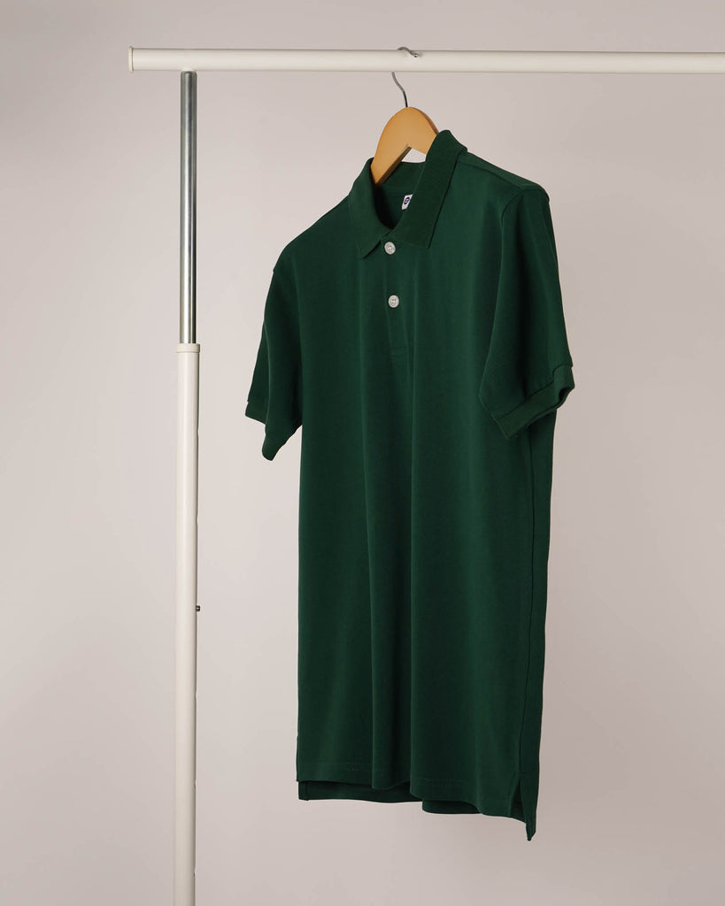 Melangebox Supreme Polo: Forest Green