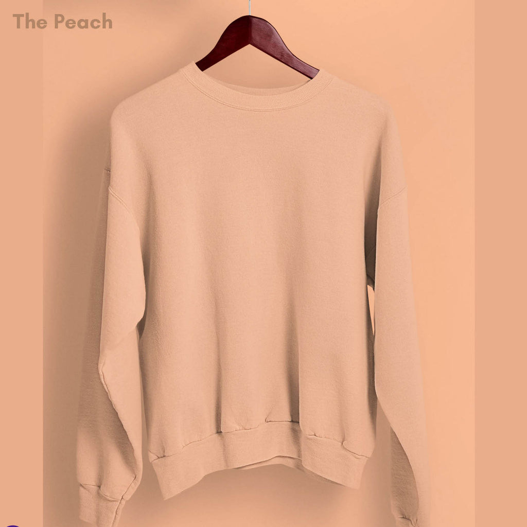 Solid Pack of 3: Drop Shoulder Sweatshirt