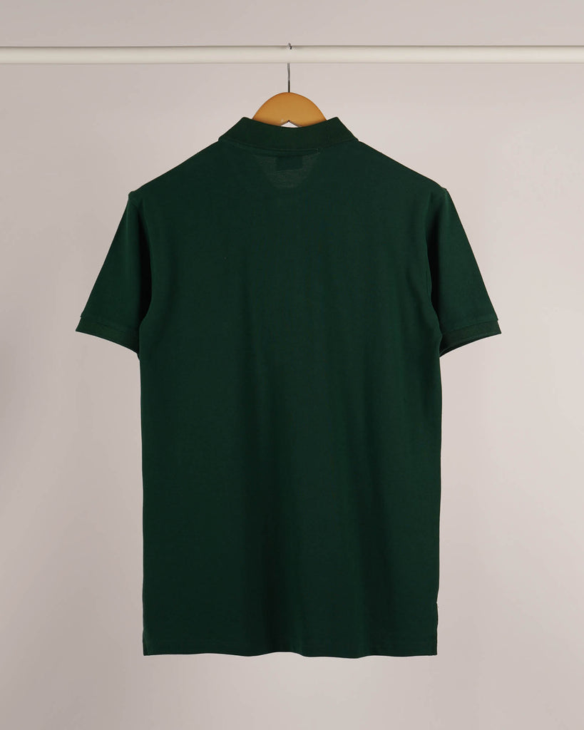 Melangebox Supreme Polo: Forest Green