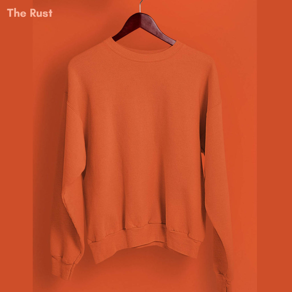 Solid Pack of 3: Drop Shoulder Sweatshirt