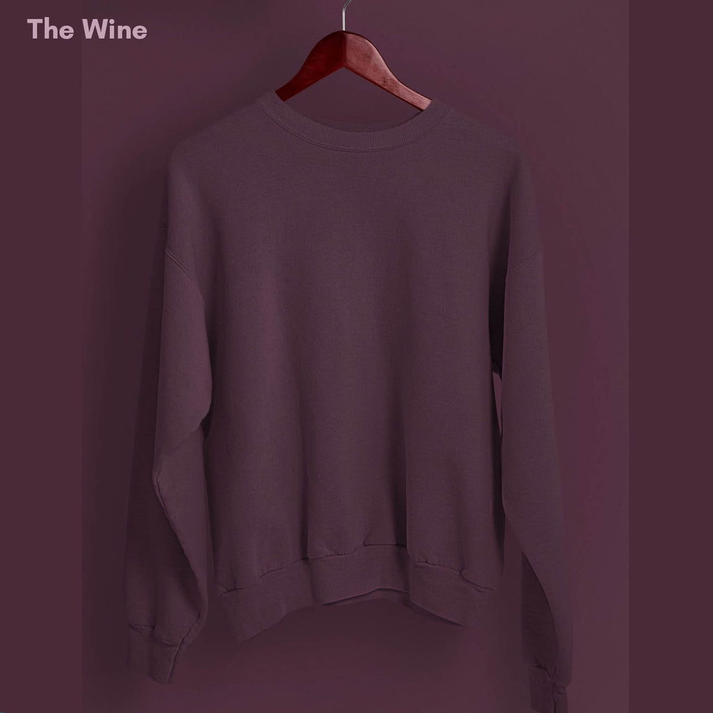 Solid Pack of 3: Drop Shoulder Sweatshirt