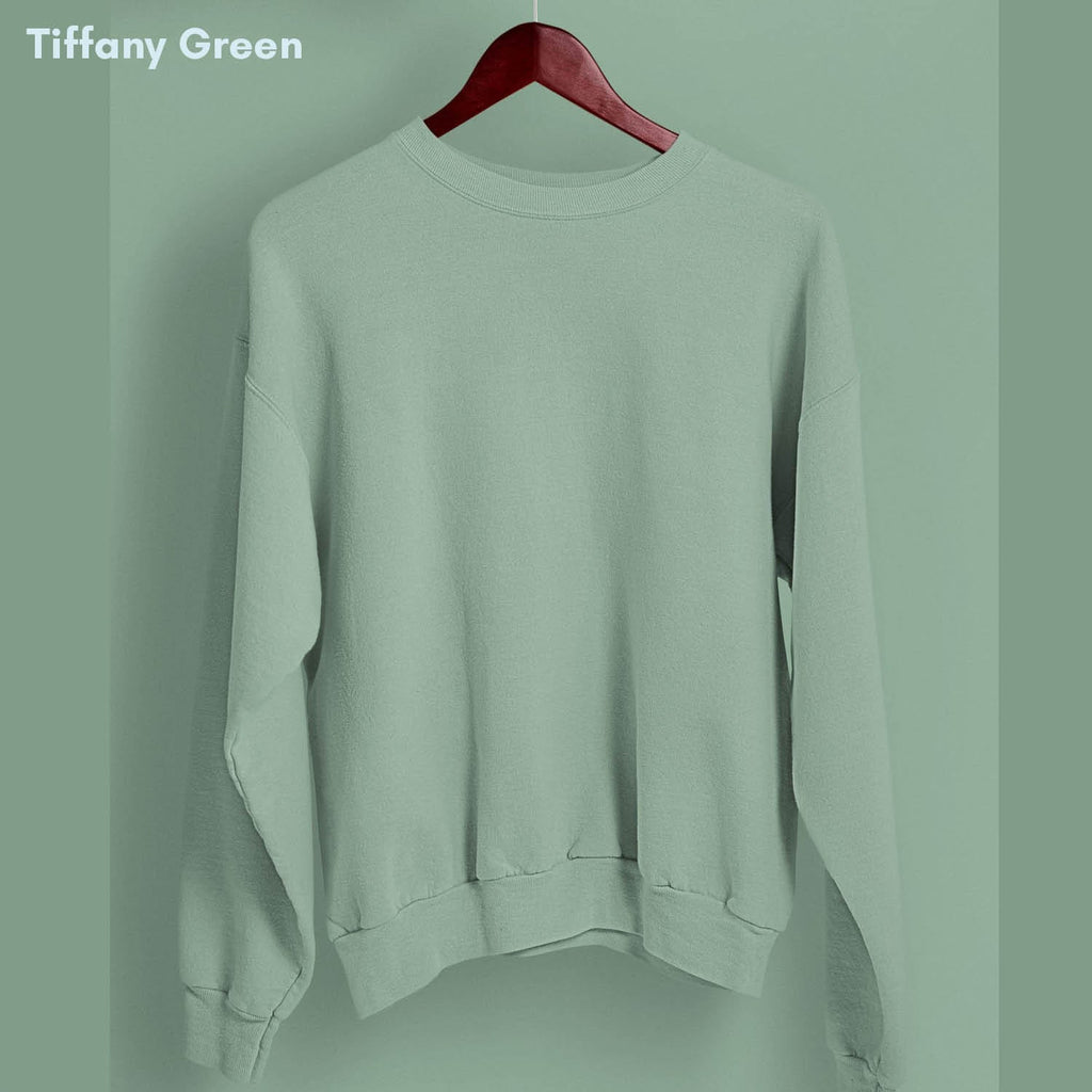Solid Pack of 4: Drop Shoulder Sweatshirt