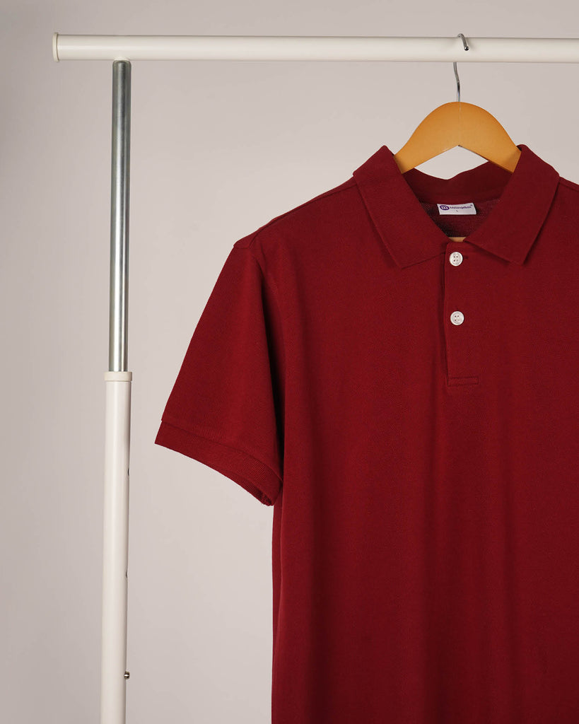 Melangebox Supreme Polo: Maroon