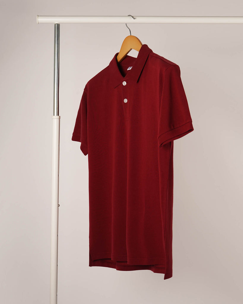 Melangebox Supreme Polo: Maroon