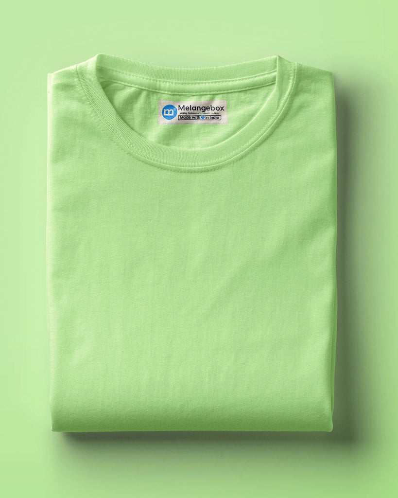 My Man's Crew Neck Tee: Neon Green