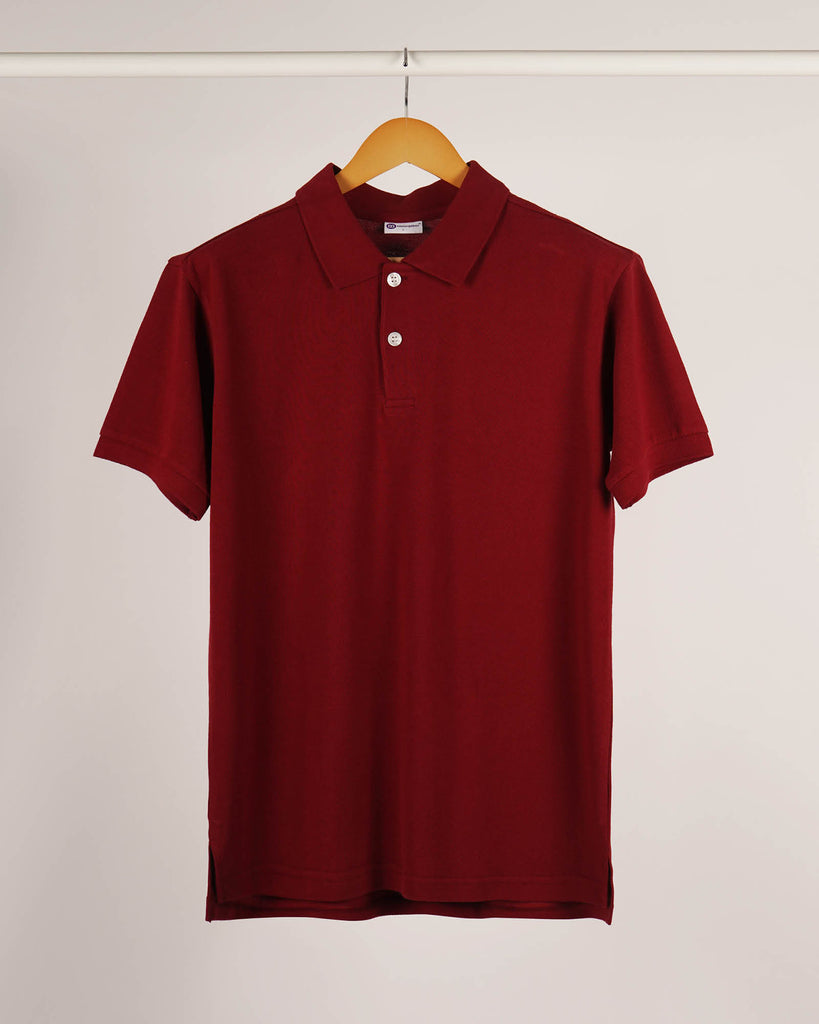 Melangebox Supreme Polo: Maroon